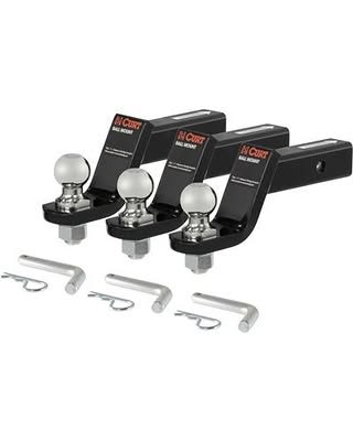 CURT 45056 Class III 2" Loaded Ball Mount with 2" Ball