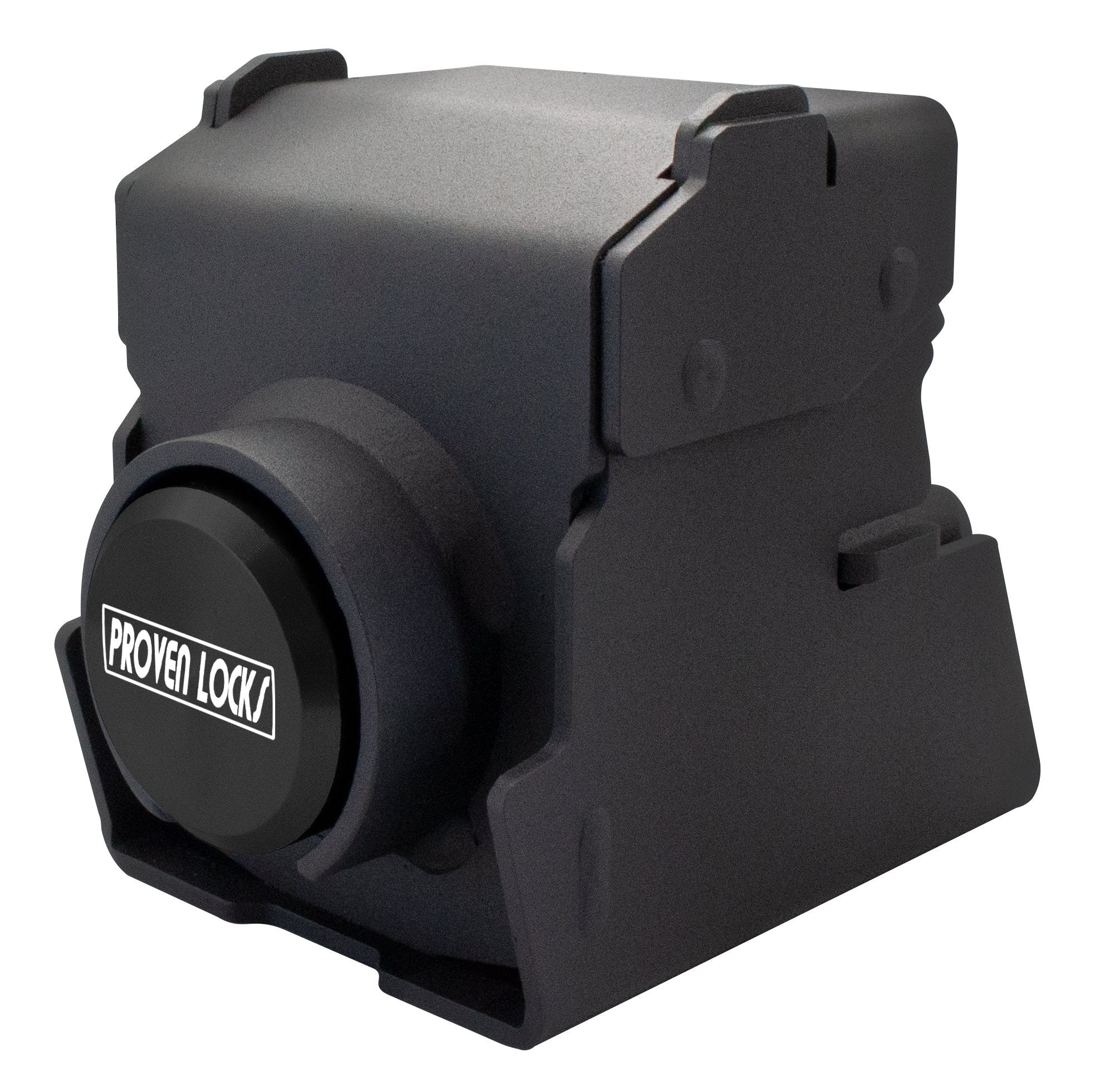 Proven Industries Model 2516 Trailer Lock, Fits 2 5/16-Inch Couplers, Made in USA, Black