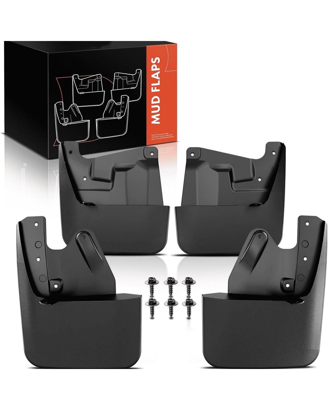 Nilight Mud Flaps for Toyota Tundra 2022-2026, No Drilling Precision Fit, Heavy-Duty Splash Guards, Front & Rear Set