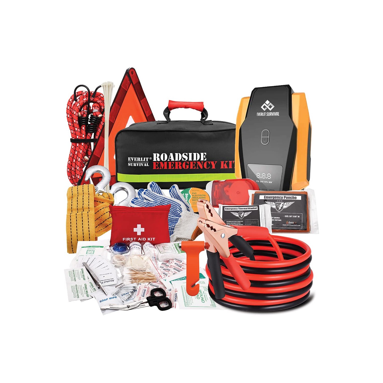 Everlit Survival Car Emergency Kit