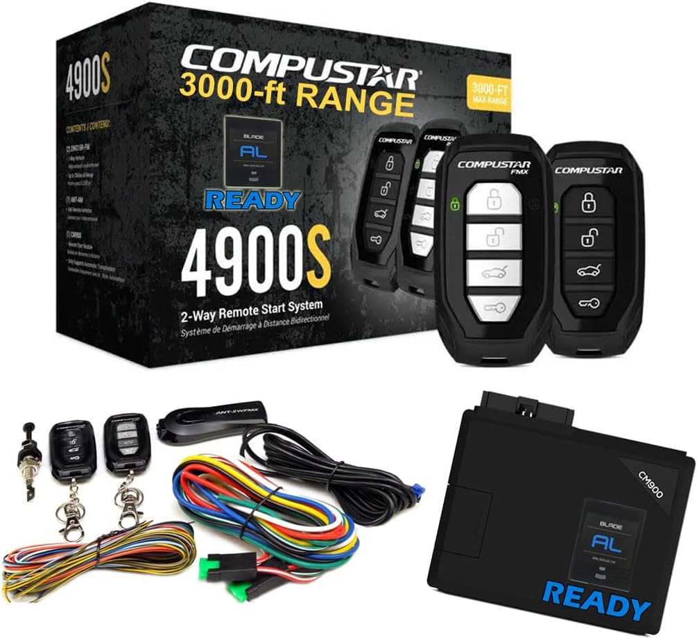 Compustar CS4900-S 2-Way Remote Start System