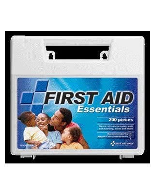 First Aid Only All-Purpose Essentials Soft-Sided First Aid Kit, Blue, 298 Pieces