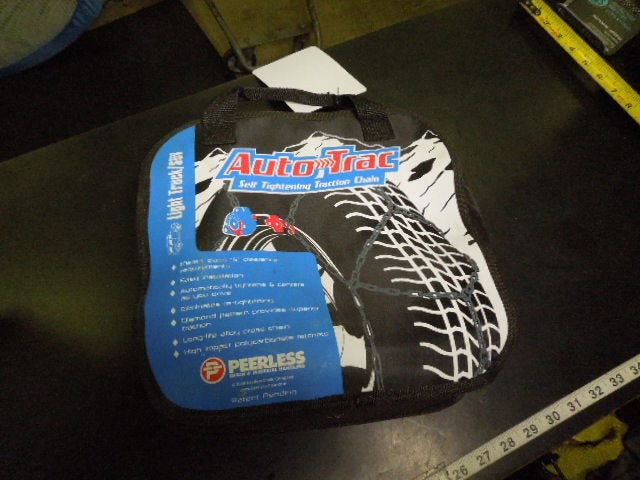 SCC Peerless 0232105 Auto-Trac Light Truck/SUV Tire Traction Chain, 2 Count
