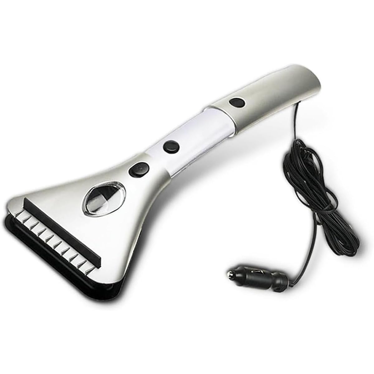 Zone Tech Heated Ice Scraper — 12V with LED Light