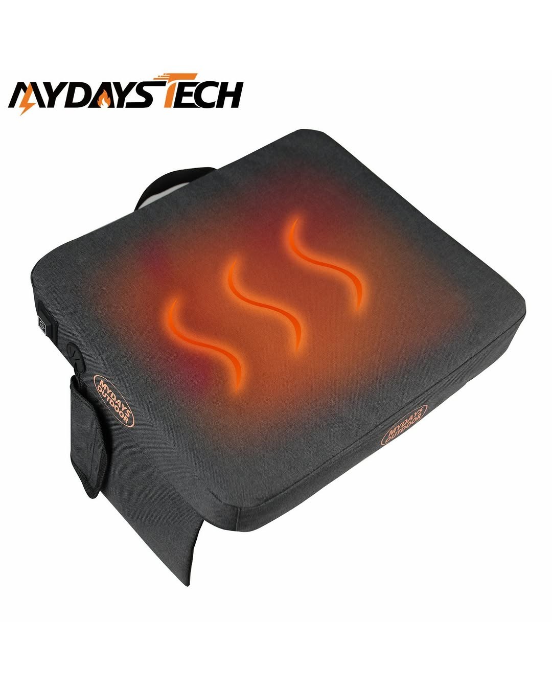 MYDAYS Memory Foam Heated Seat Cushion
