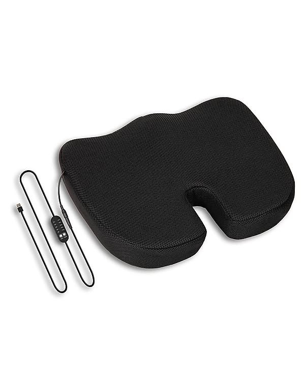Mind Reader Heated Memory Foam Cushion