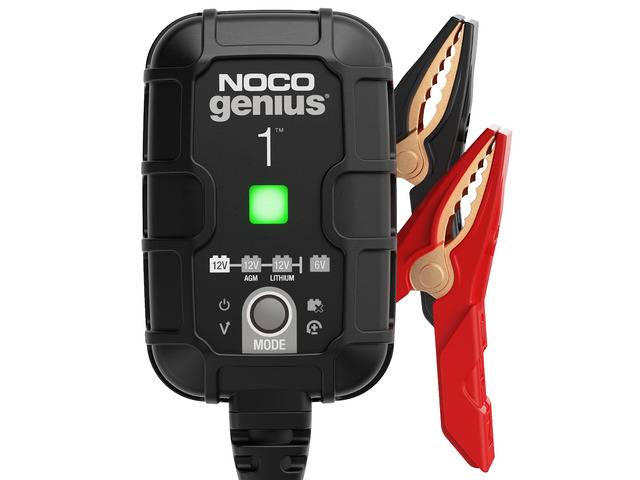 NOCO GENIUS1 Smart Battery Charger & Maintainer — 1 Amp