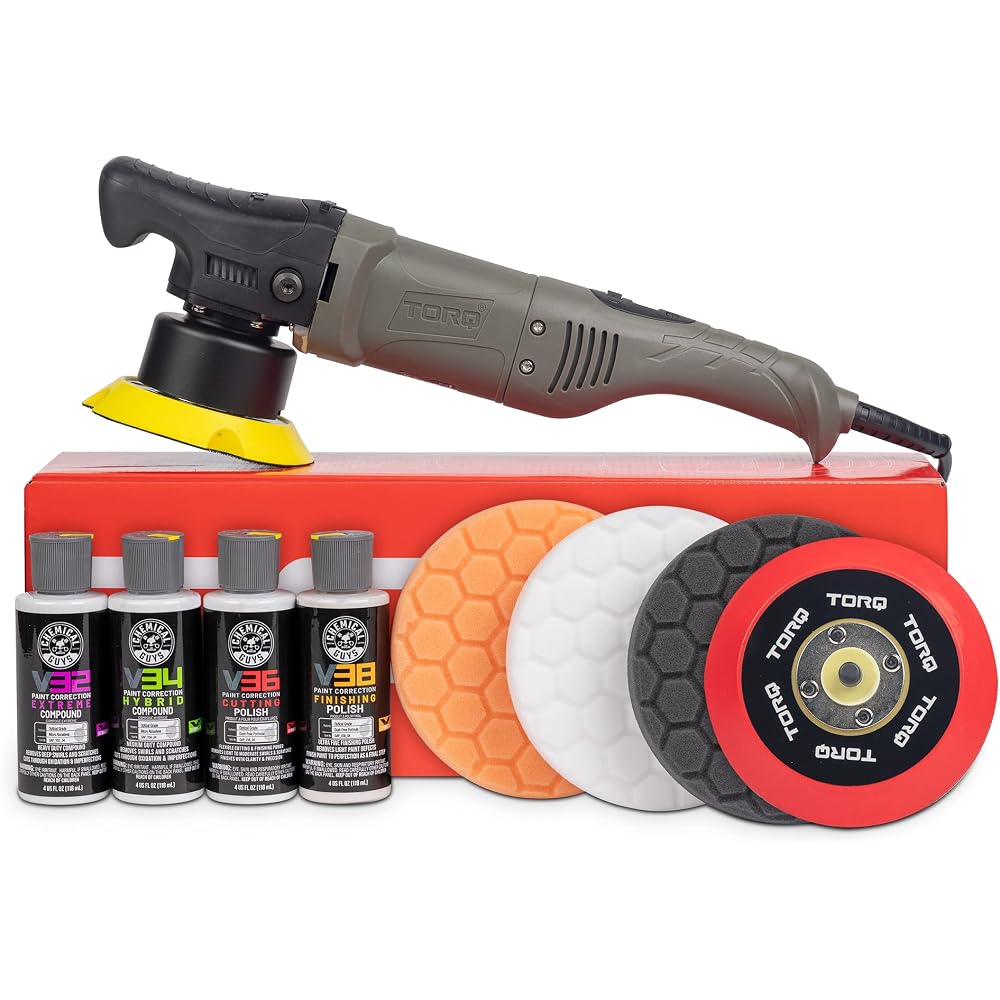 Chemical Guys TORQX Random Orbital Polisher Kit