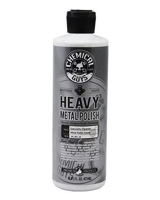 Chemical Guys SPI_402_16 Heavy Metal Polish Restorer and Protectant - Cleans, Restores & Protects, Aluminum, Stainless Steel, Chrome Polish & More, Safe for Cars, Trucks, Motorcycles, RVs, and Boats - 16 oz