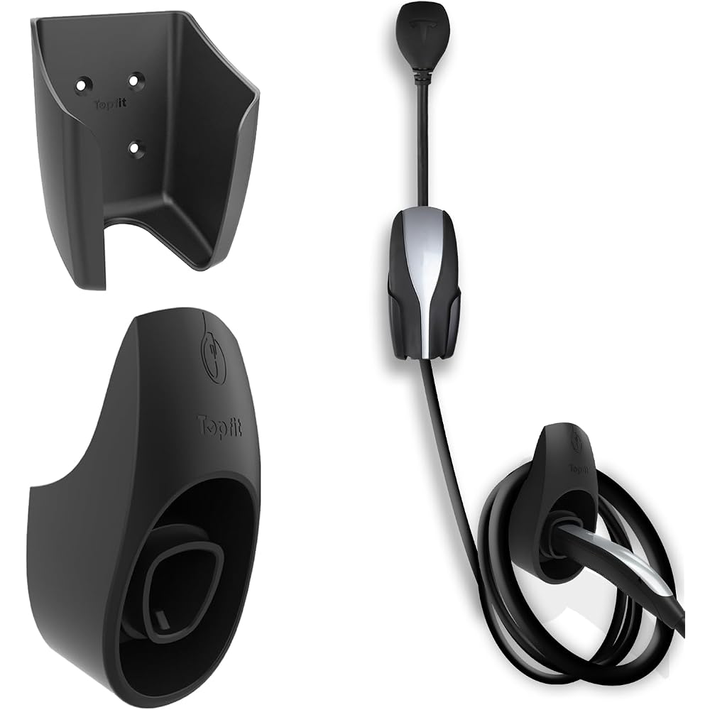 BMZX EV Charger Holder Wall Mount Kit for Tesla
