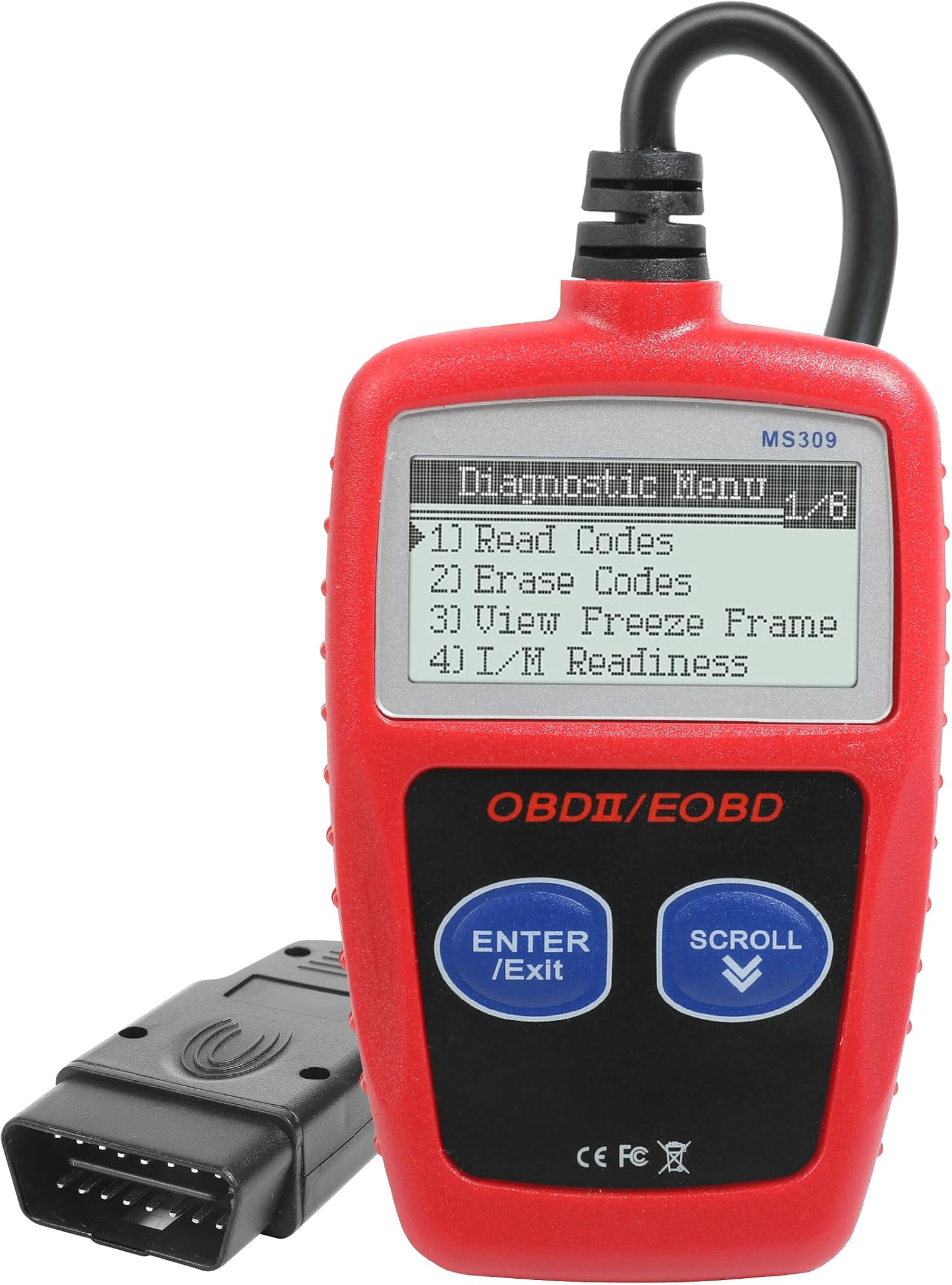 Autel OBD2 Scanner MS309 Automotive Check Engine Code Reader, CAN Diagnostic Scan Tool for All OBDII Protocol Vehicles After 1996