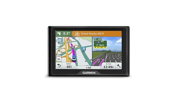 Garmin Drive 51 USA LM GPS Navigator System with Lifetime Maps, Spoken Turn-by-Turn Directions, Direct Access, Driver Alerts