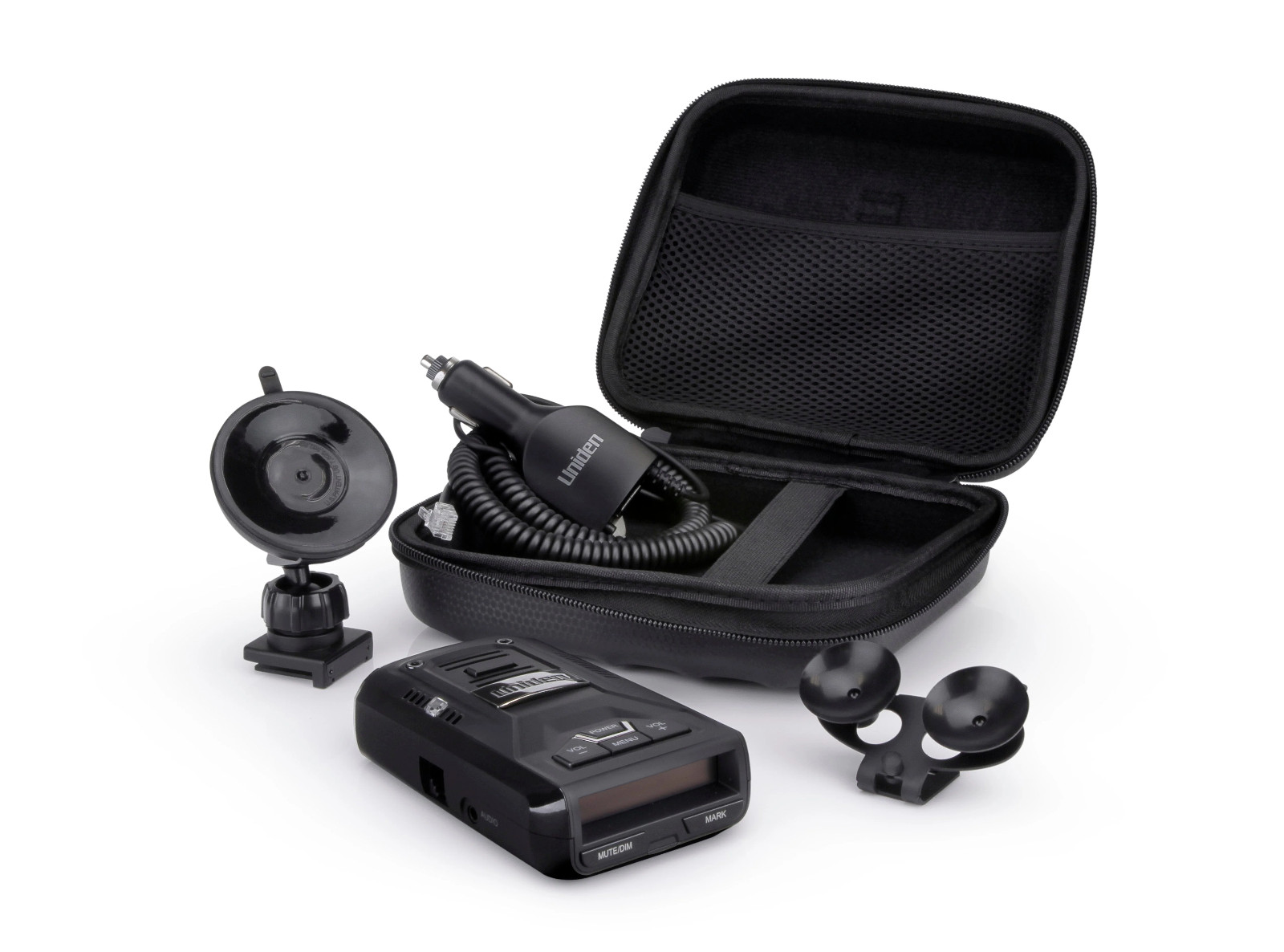Uniden R3 EXTREME LONG RANGE Laser/Radar Detector, Record Shattering Performance, Built-in GPS w/ Mute Memory, Voice Alerts, Red Light & Speed Camera Alerts, Multi-Color OLED Display, Black