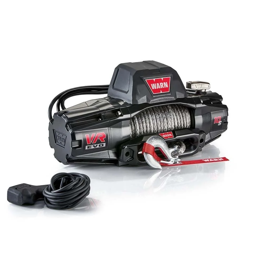 WARN VR EVO 10-S Winch — 10,000 lb, Synthetic Rope