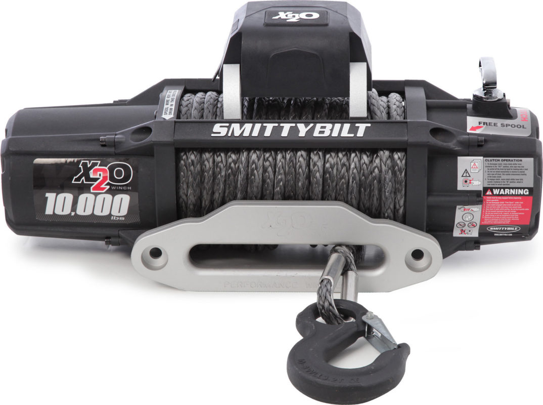 Smittybilt X2O Gen3 10K Waterproof Winch — Synthetic Rope, Wireless Remote