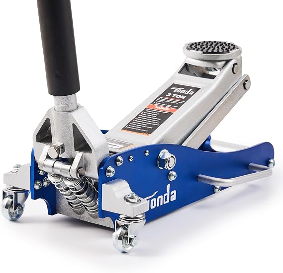 TONDA Low Profile Floor Jack 2 Ton Aluminum and Steel