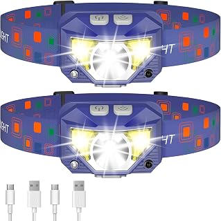LHKNL Headlamp Flashlight 2-Pack