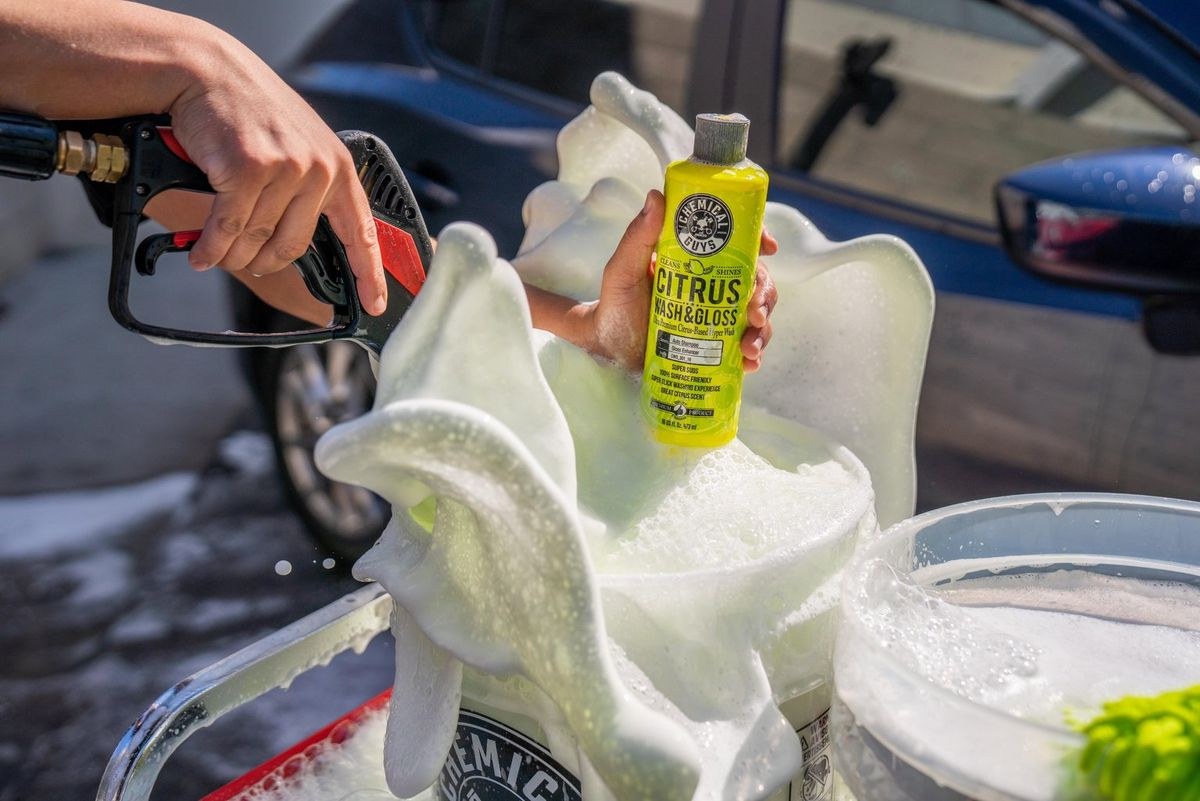 Chemical Guys Citrus Wash & Gloss Foaming Car Wash Soap, 16 oz