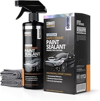CERAKOTE Platinum Rapid Ceramic Paint Sealant Spray, 14 oz