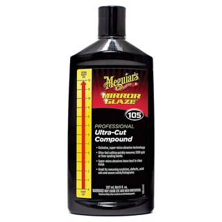 Meguiar's Mirror Glaze Ultra-Cut Compound, 8 oz