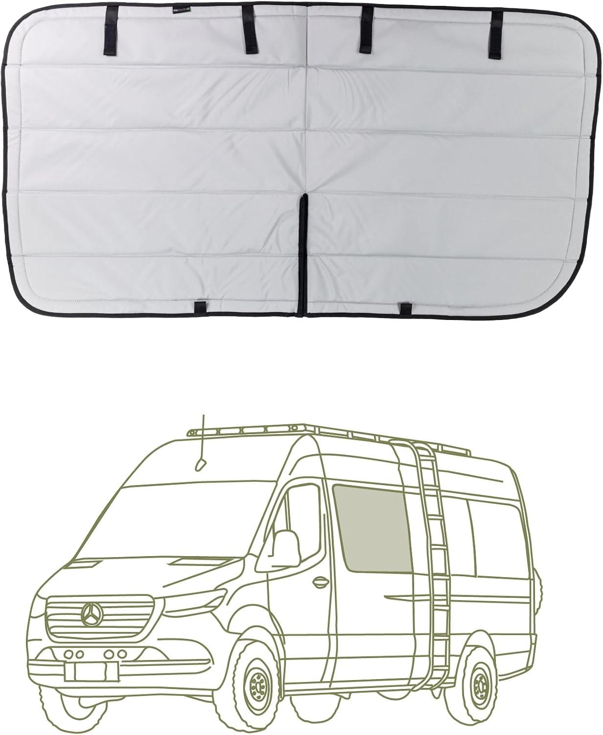 VanEssential Insulated Window Covers — Magnetic Blackout