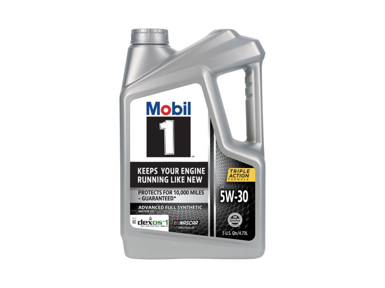 Mobil 1 Advanced Full Synthetic Motor Oil 5W-30, 5 Quart