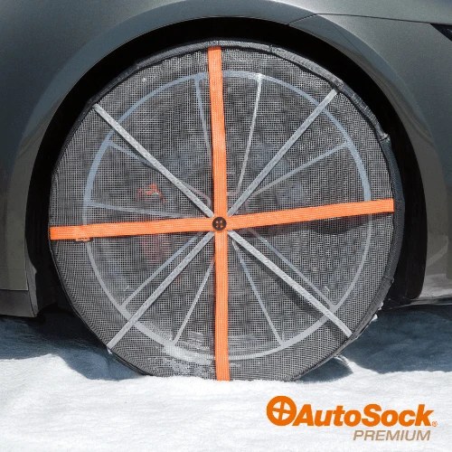 AutoSock for Passenger Vehicles HP685, Snow Socks for Tires, Pack of 2