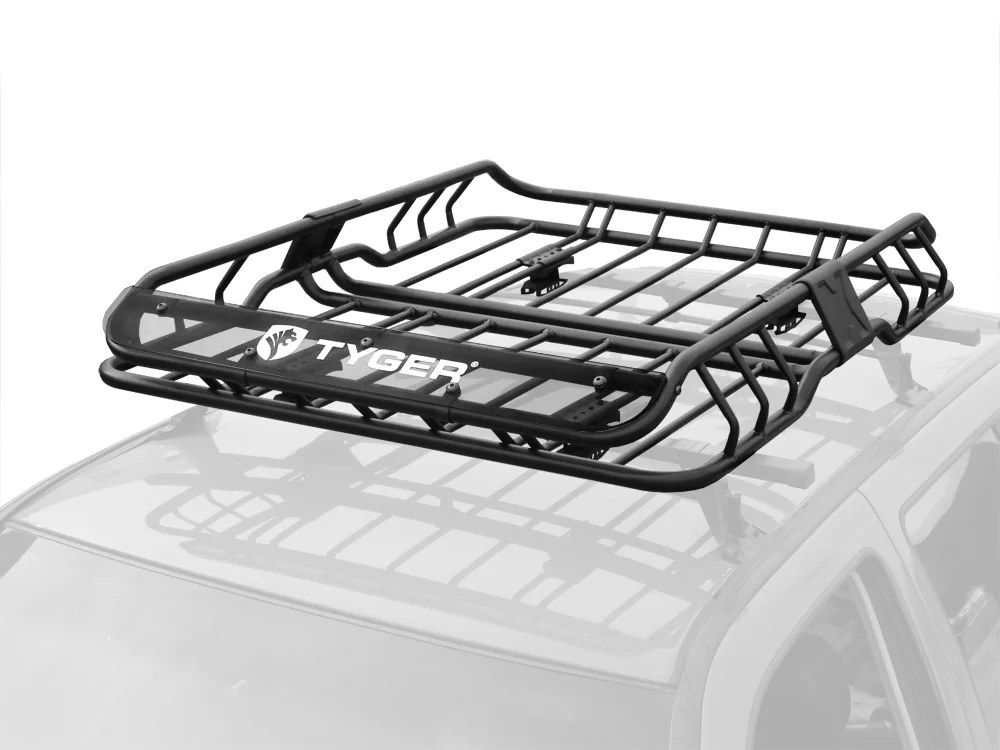 Tyger Auto Heavy Duty Roof Mounted Cargo Basket Rack TG-RK1B902B