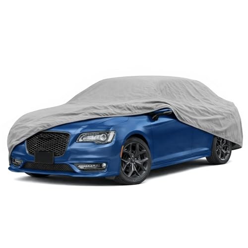 BDK Premium Universal Fit Car Cover All-Weather Protection, Fits Up to 210"