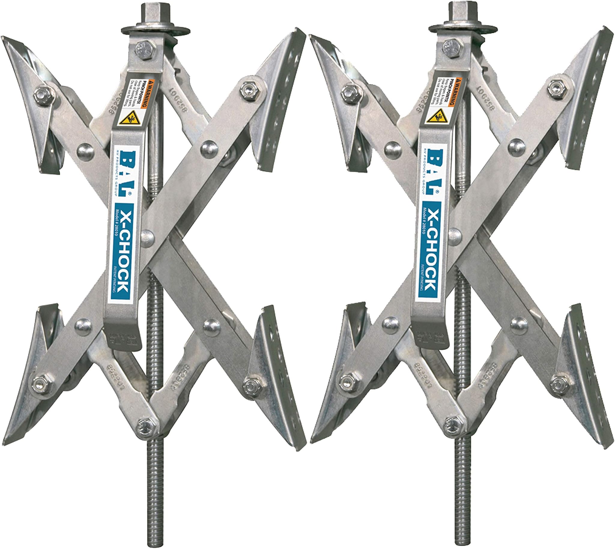 BAL X-Chock Wheel Stabilizer — Pair (28012)