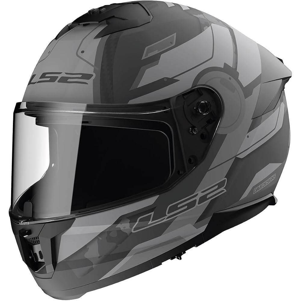 LS2 Stream II Full Face Motorcycle Helmet, DOT and ECE 22.06