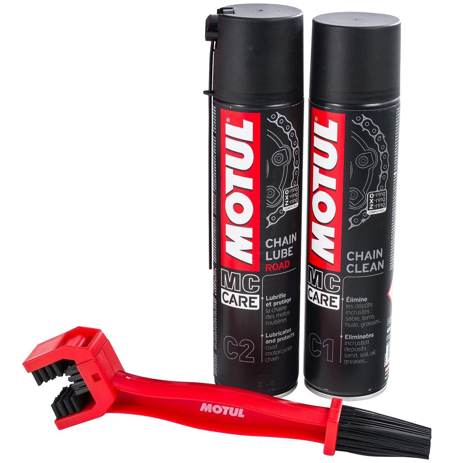 Motul Chain Care Kit — C1 Clean + C2 Lube (109767)