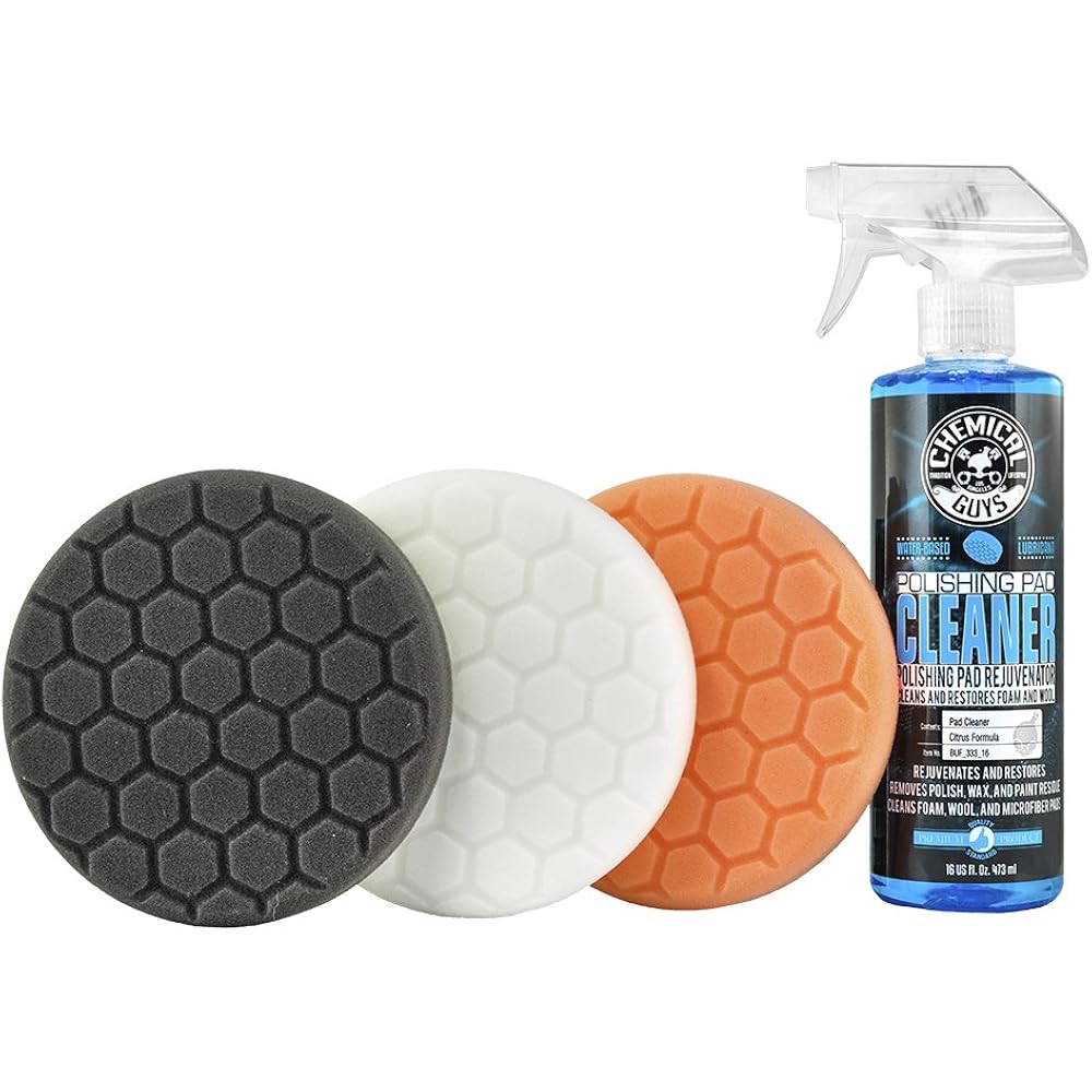 Chemical Guys Hex-Logic Buffing Pad Kit