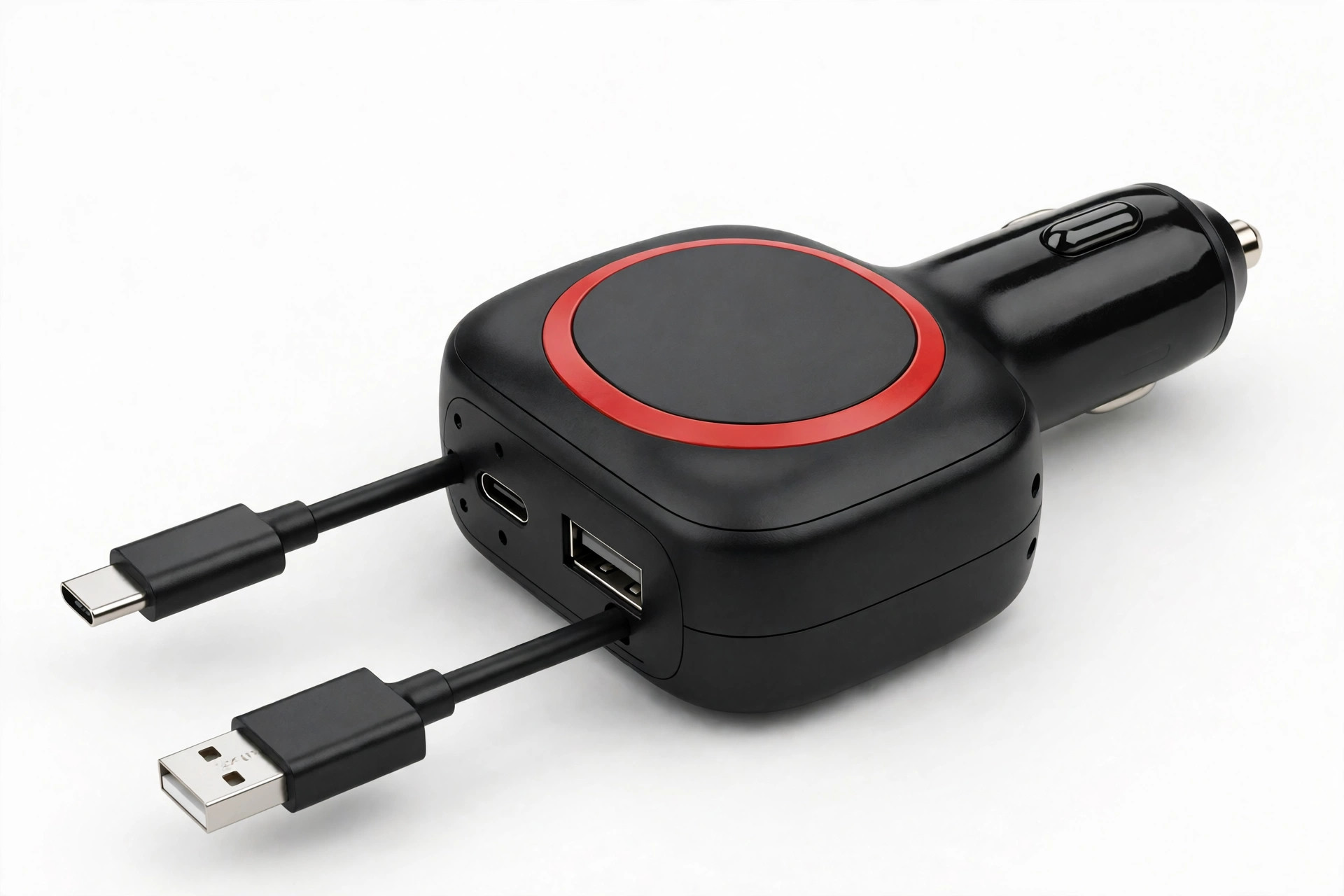 LISEN Retractable Car Charger 69W — 4-in-1