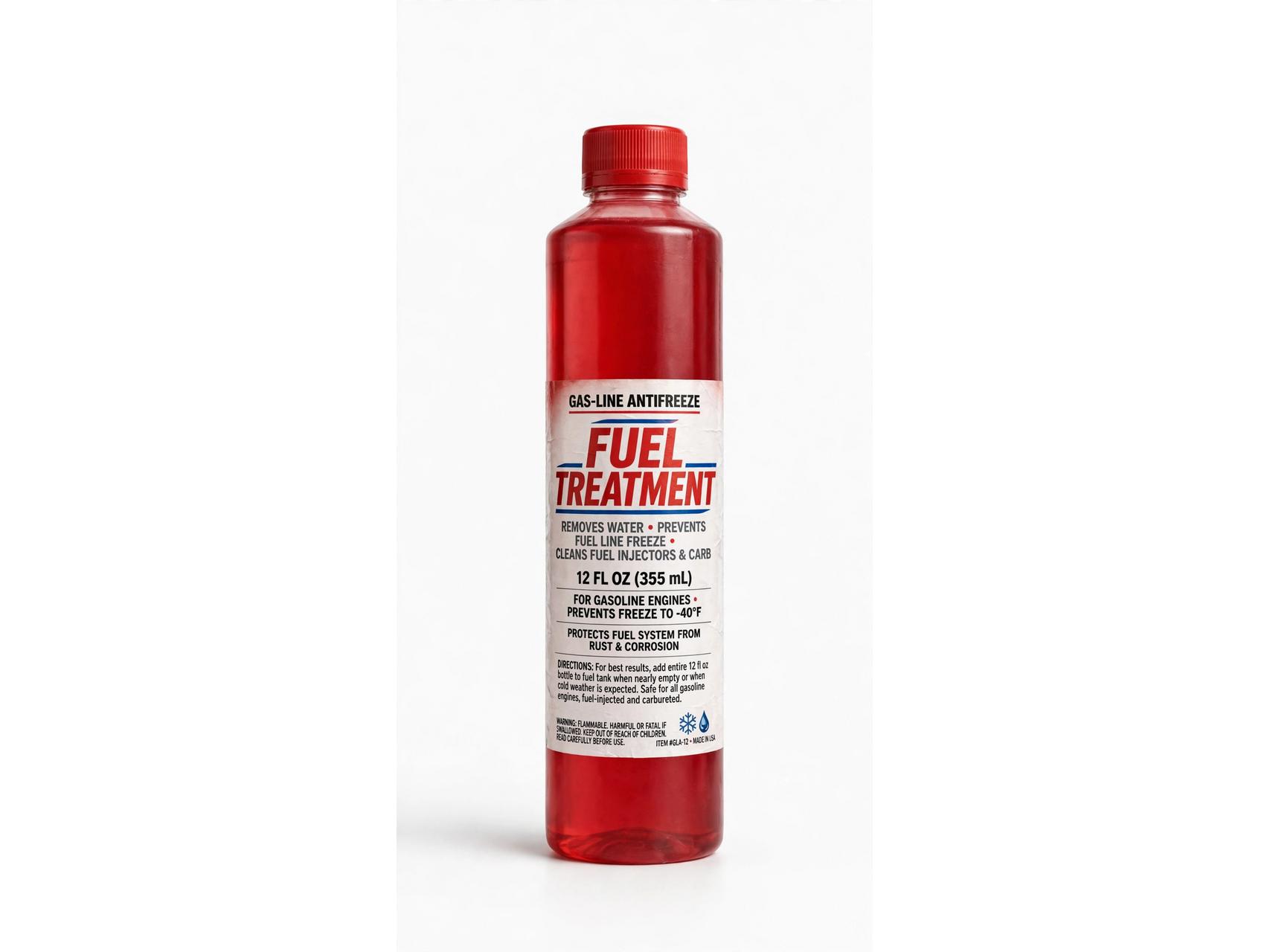 HEET Gas-Line Antifreeze & Water Remover — 12 oz
