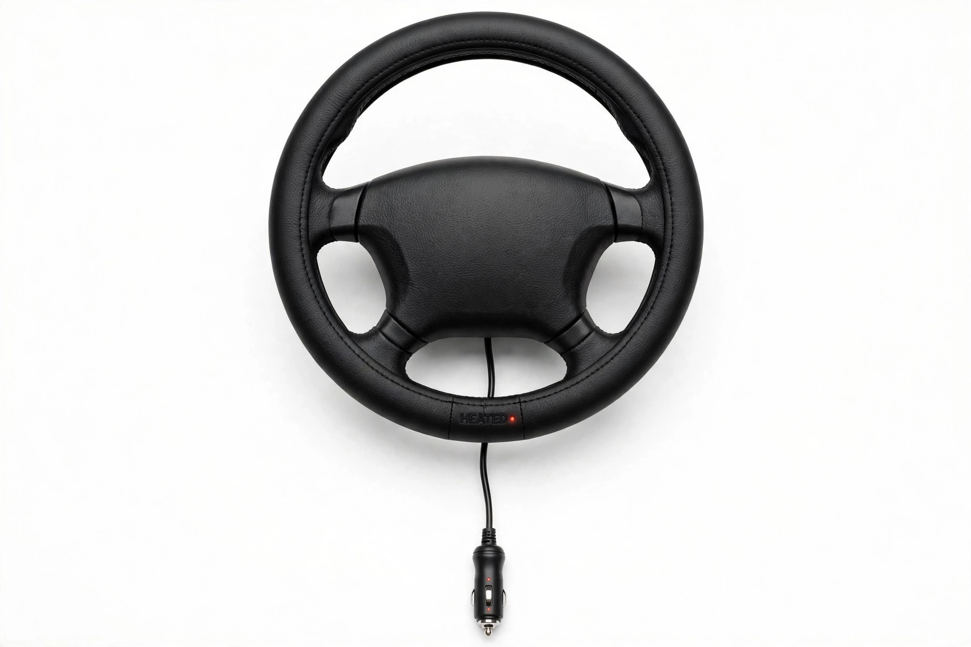 Zone Tech Heated Steering Wheel Cover — 12V