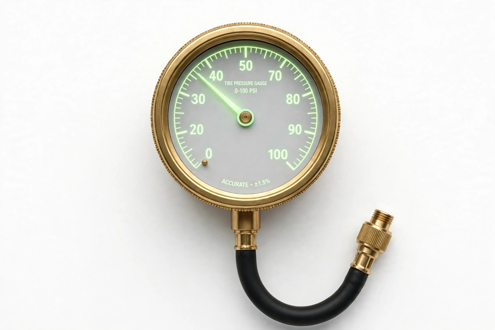 JACO ElitePro Tire Pressure Gauge — 60 PSI, Analog