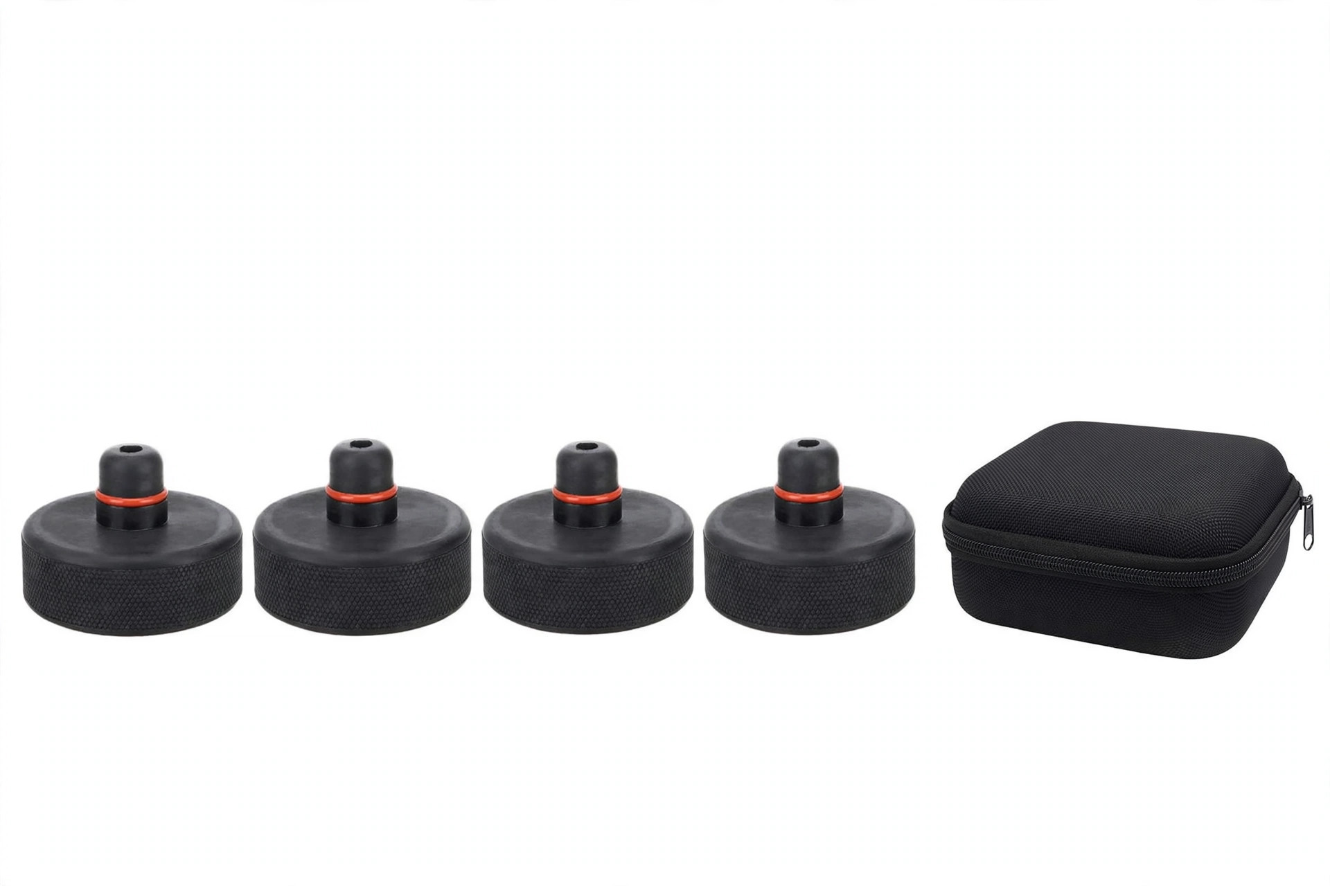 Tesla Lifting Jack Pads — 4-Pack with Storage Case