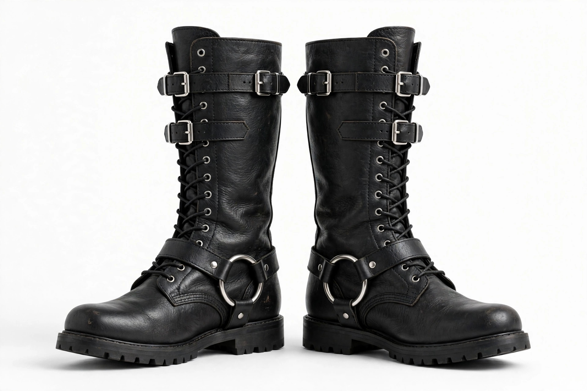 Milwaukee Leather Motorcycle Harness Boots
