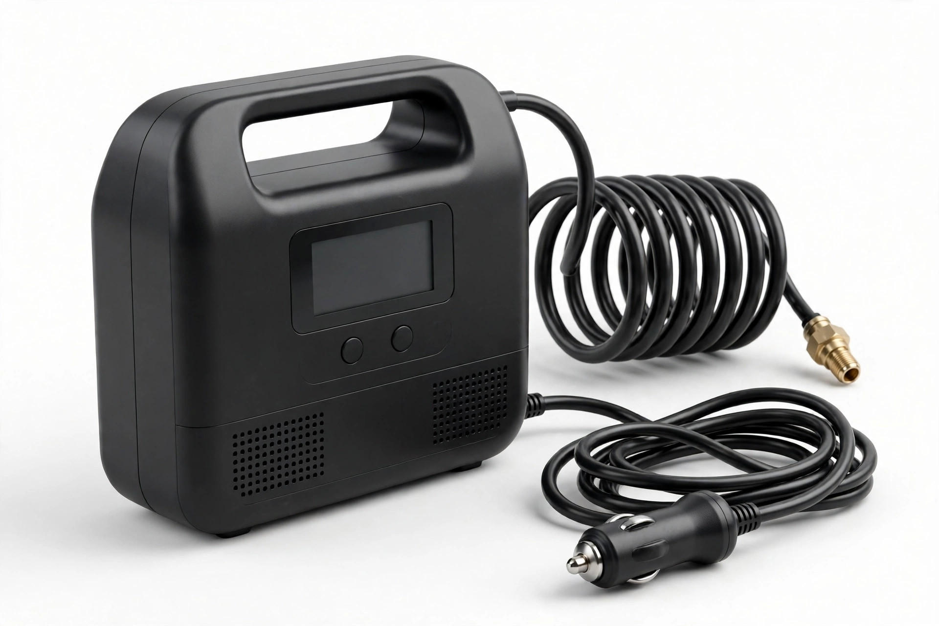 EPAuto 12V DC Portable Air Compressor Pump, Digital Tire Inflator