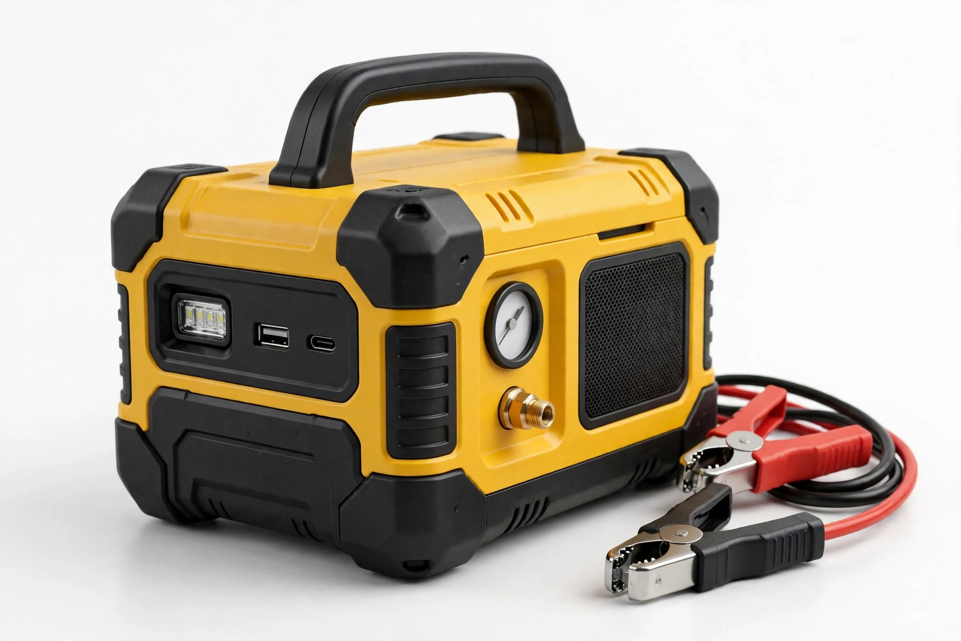 Stanley J5C09 Jump Starter Power Station — 1000 Peak Amp + 120 PSI Compressor