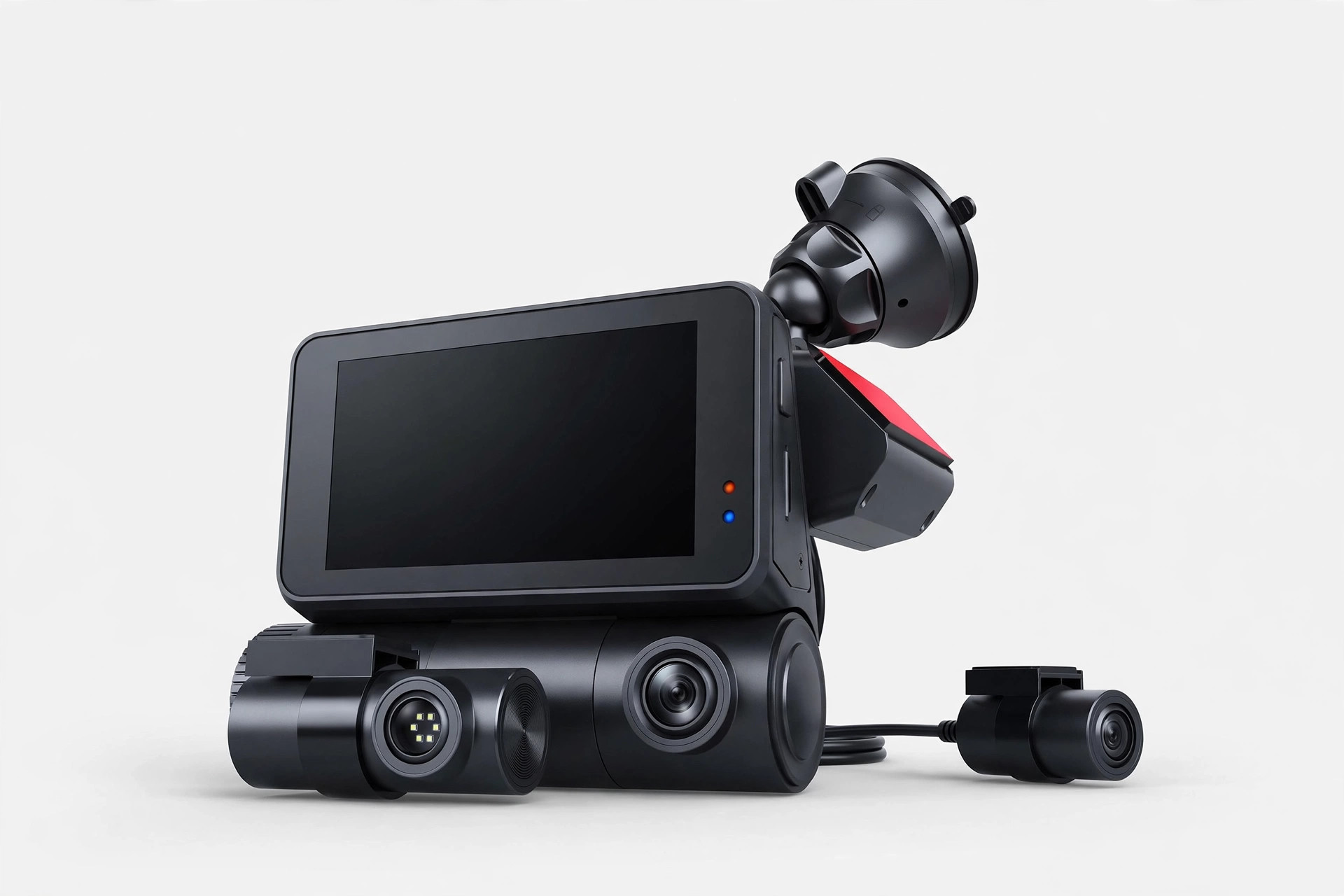 ROVE R3 Dash Cam — Front, Cabin & Rear