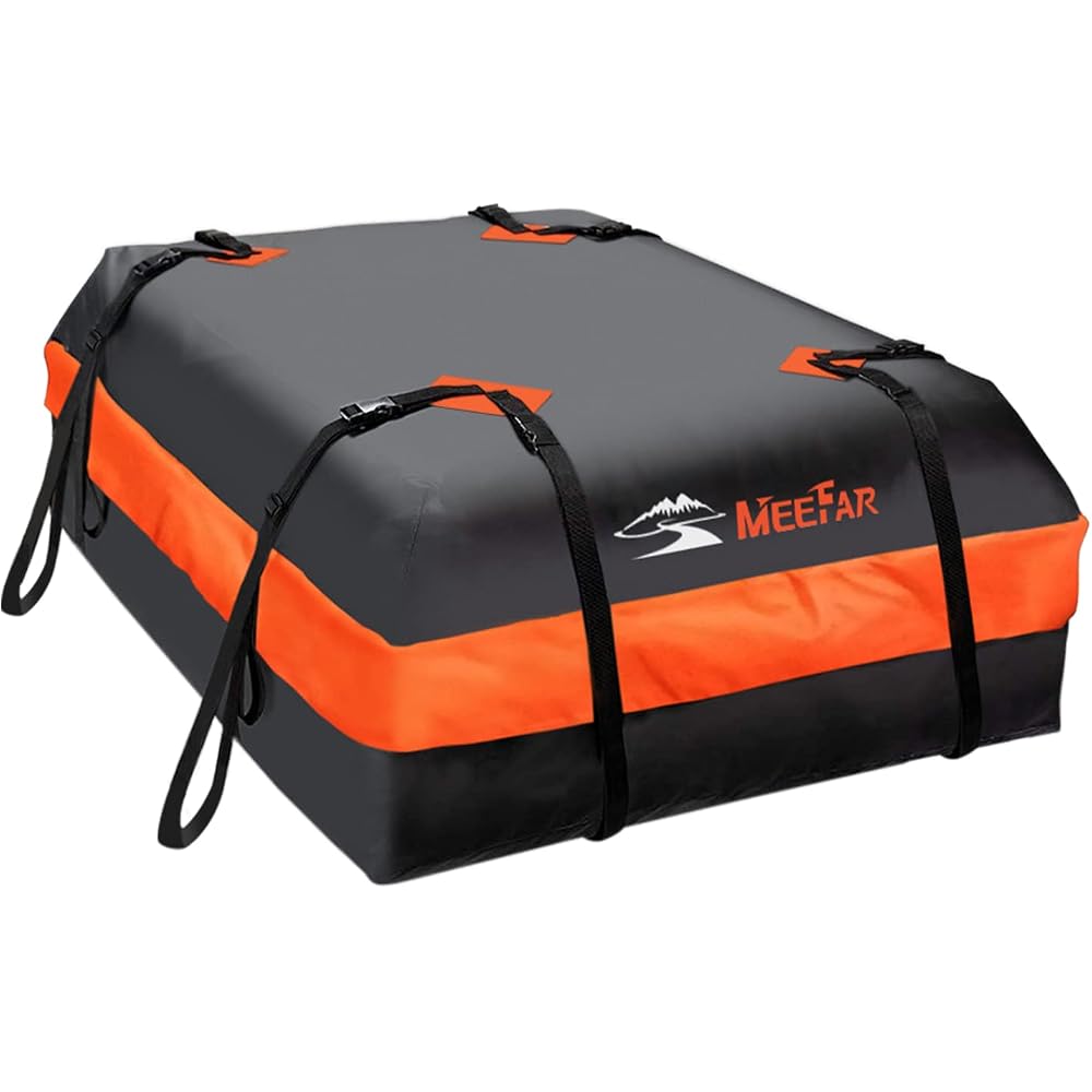 MeeFar Car Roof Bag — 15 Cubic Feet Waterproof Cargo Carrier