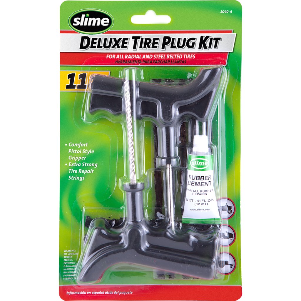 Slime 2040-A Deluxe Tire Plug Kit