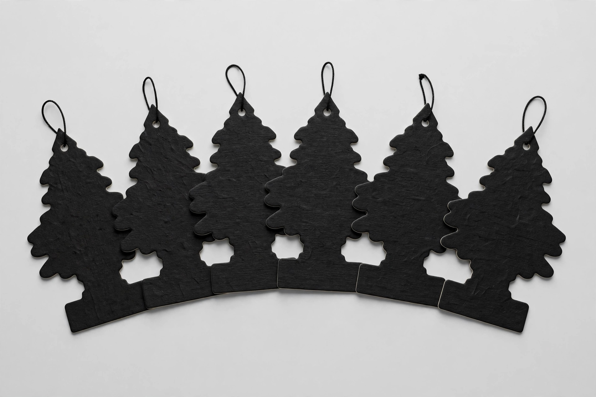 Little Trees Air Fresheners Black Ice — 6-Pack