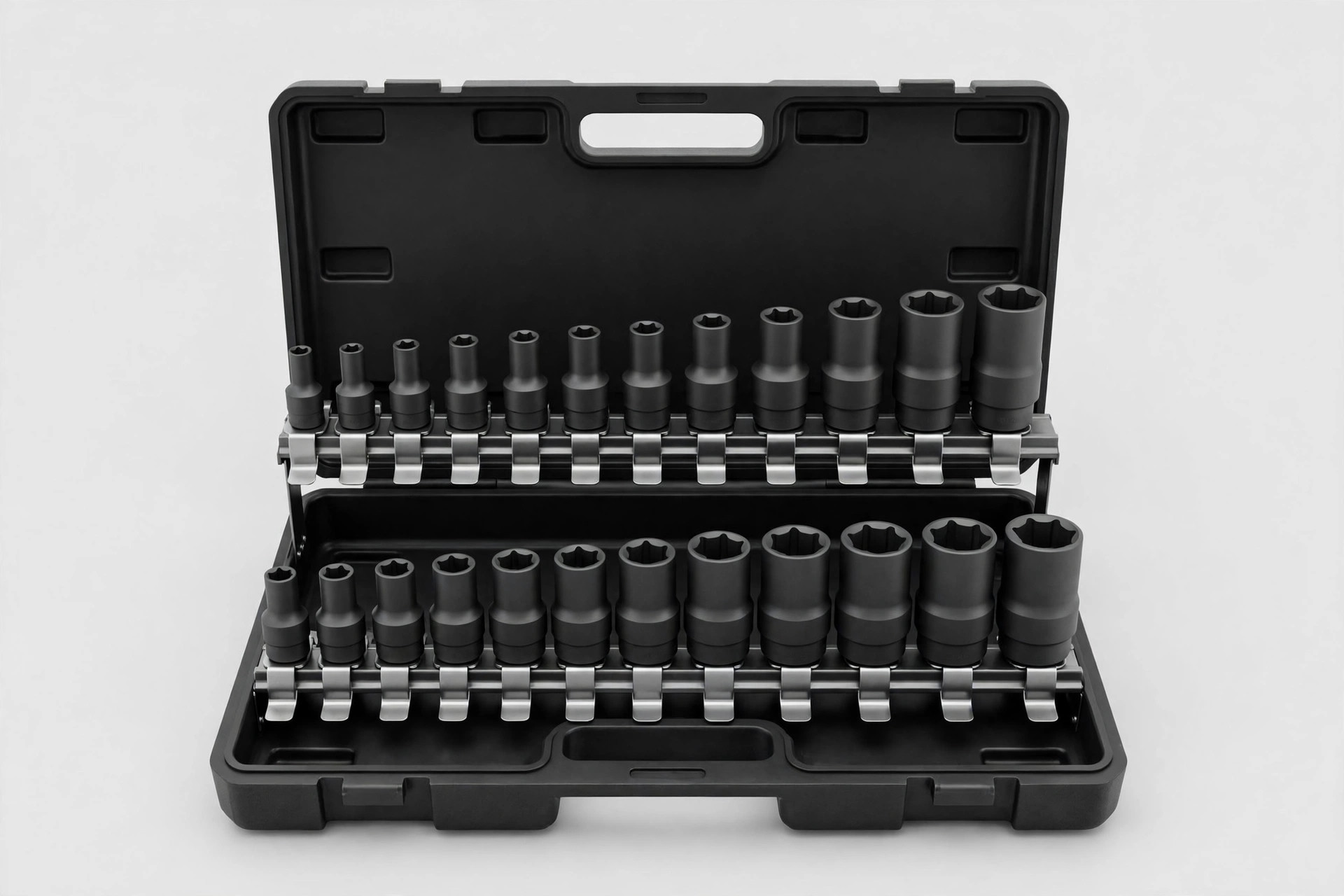 Sunex 3342 3/8-Inch Drive Master Impact Socket Set — 42-Piece