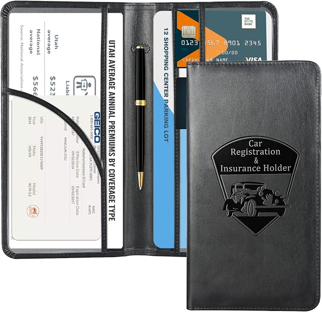 CoBak Car Registration & Insurance Holder