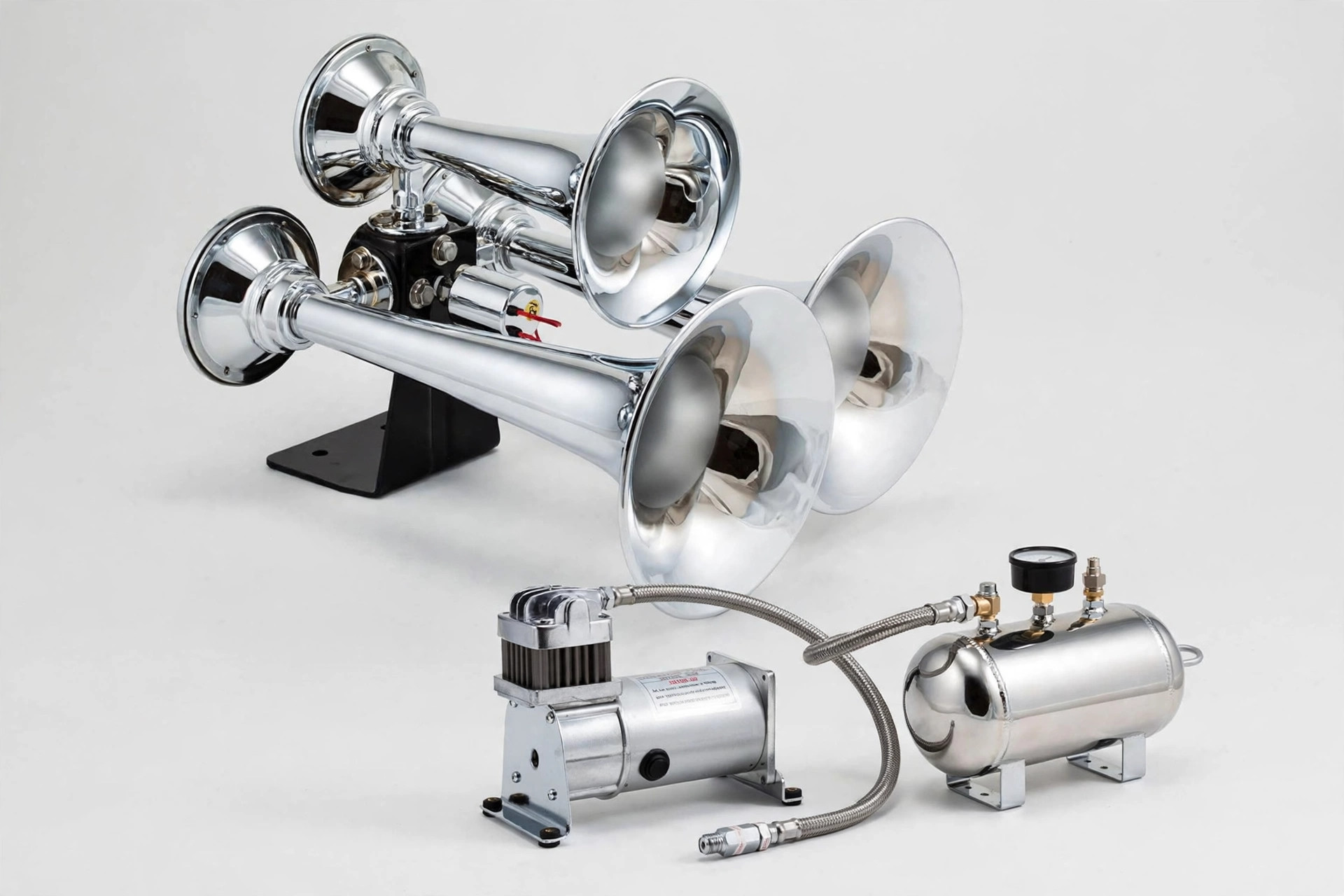 Kleinn Air Horns VELO-734 Bolt-On Train Horn System — Ford F-150/Raptor