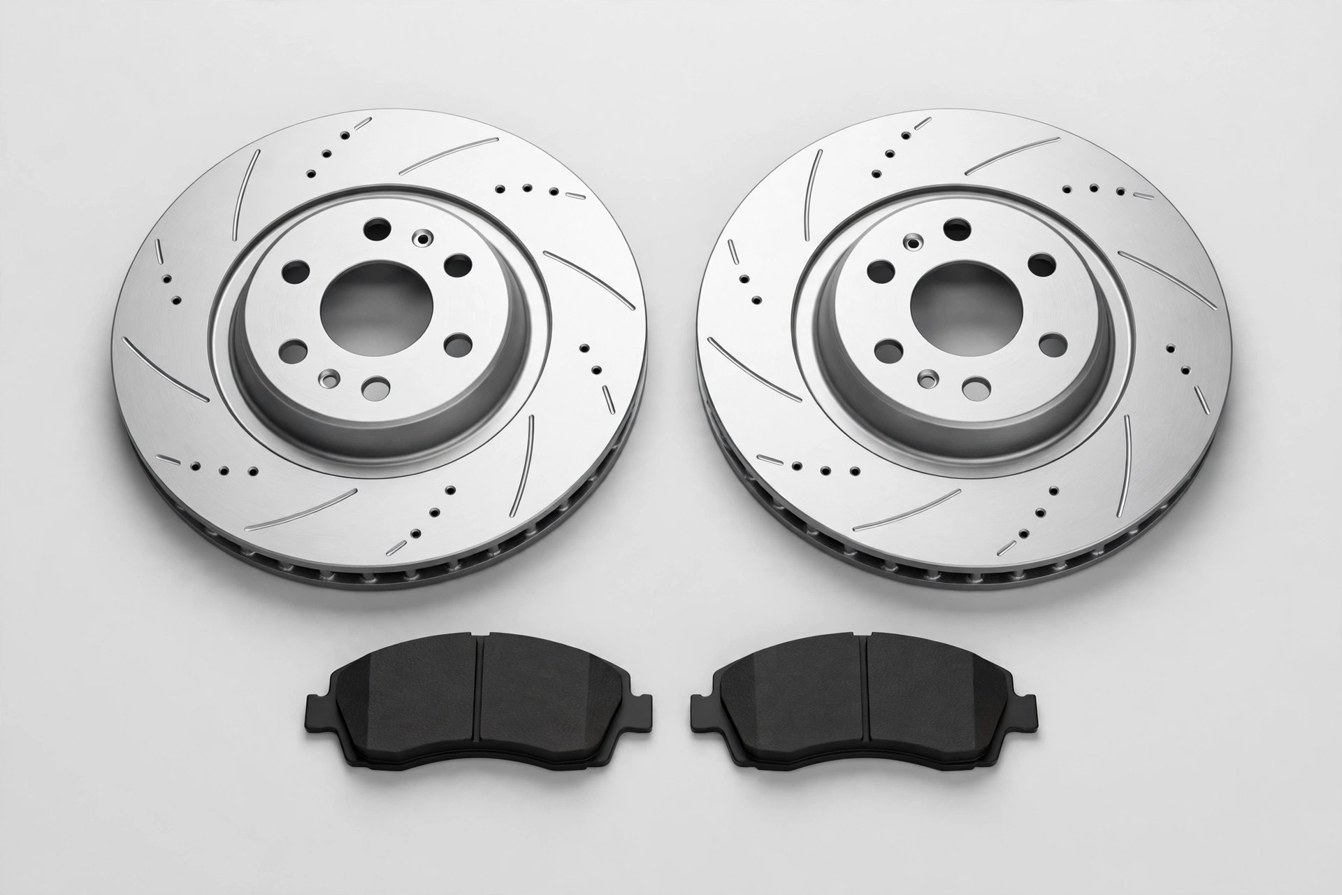 Detroit Axle Drilled & Slotted Brake Kit