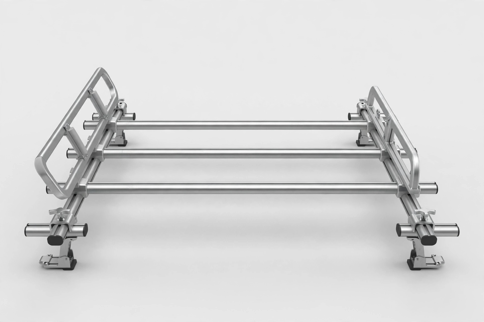 AA-Racks AX302 Aluminum Van Ladder Roof Rack — 3-Bar, 72-Inch